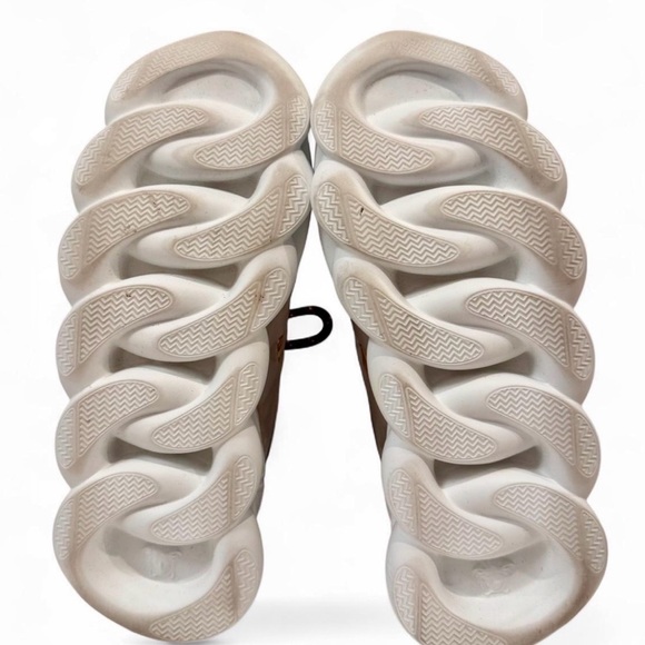 Versace Chain Reaction Baroque Sneakers IT40/US Men7/US Women10 Blue & Yellow - Picture 7 of 10